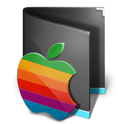 folder,classic,black icon
