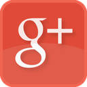 google+, plus, red, social media, square icon