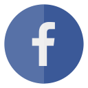 circle, facebook, media, social svg vector icon
