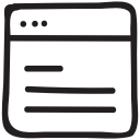article, content, development, multimedia, optimization, webcontent, writing svg vector icon