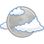 64, clouds, few, gnome, night, weather icon