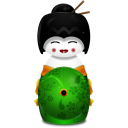 japan,green icon