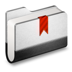 folder, library icon