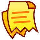 clipping,text,file,document icon