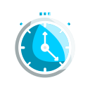 cronometer, experiment, research, science svg vector icon