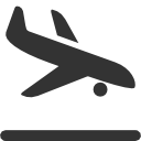 airplane,landing icon