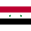 ensign, flag, nation, syria svg vector icon