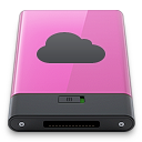 b, idisk, pink icon