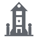 apartment, building, construction, home, hotel, office, travel svg vector icon
