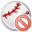 baseball, delete icon