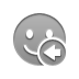 smiley,left icon