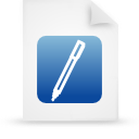 blue, document, file, paper icon