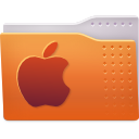 apple, folder icon