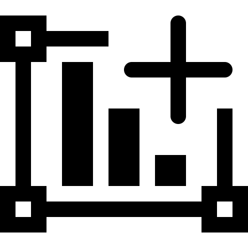 Chart New svg vector icon