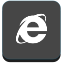 browser, explorer, ie, internet, internet explorer, search, web svg vector icon