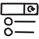 file, list, menu, refreshdata, refreshlist, reload, renew svg vector icon