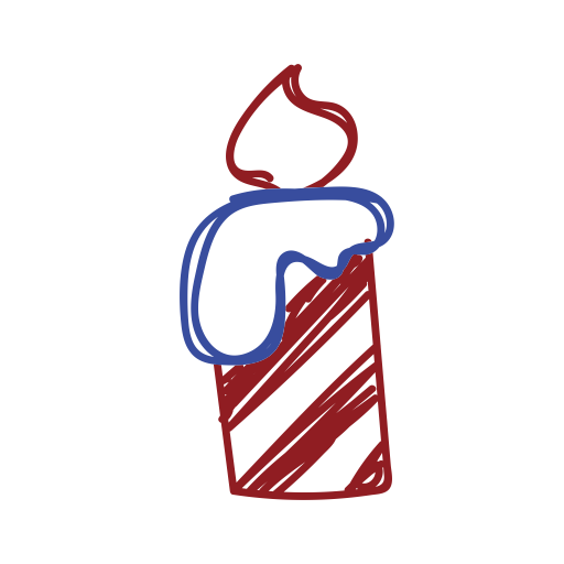 Candle svg vector icon