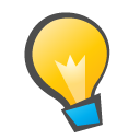 childish,bulb icon
