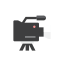 2, camera, video svg vector icon