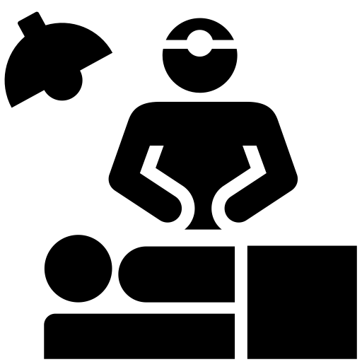 I Surgery svg vector icon