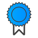 certificate svg vector icon