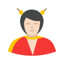 hero, super girl, super hero, woman svg vector icon