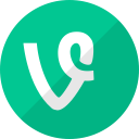 media, multimedia, music, player, social, video, vine svg vector icon
