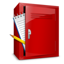 locker,notebook icon