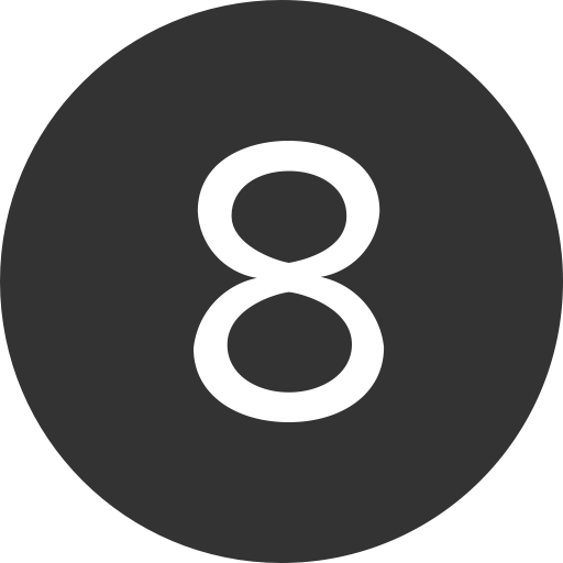 Number svg vector icon