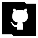 company, github, logo svg vector icon