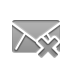 envelope,cross icon