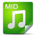 filetype, mid icon