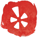 network, restaurant, review, social, yelp icon