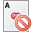 card, delete, playing icon