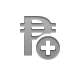 currency,sign,peso,add icon