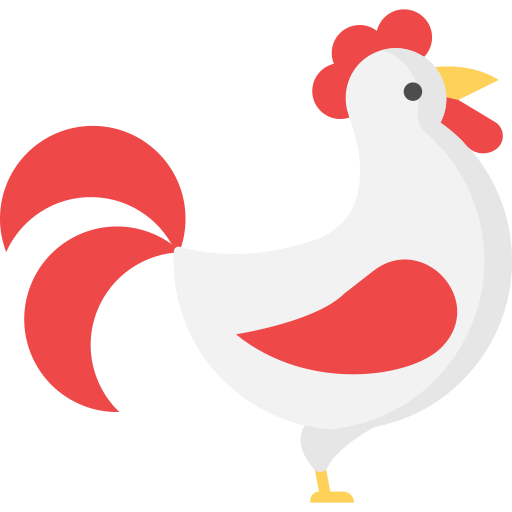 Cock svg vector icon