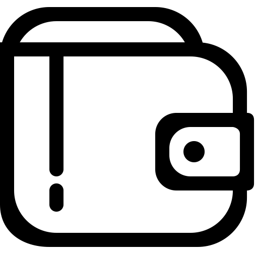 Purse svg vector icon