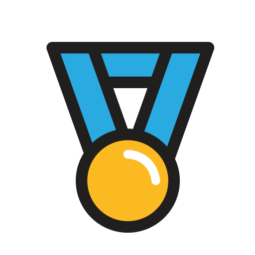 Medal svg vector icon
