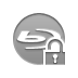 blu,ray,disk,lock,open icon