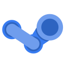 steam,blue icon