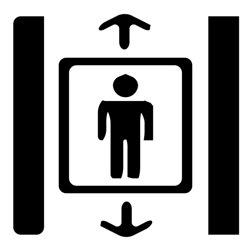 Fire Elevator svg vector icon