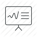 analysis, chart, charts, diagram, graph, presentation, results statistics icon