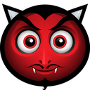 devil, diablo, dracula, halloween, hell, lucifer, vampire icon