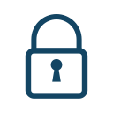 lock, padlock, secure svg vector icon