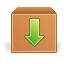 box,download,package,descending,fall,decrease,down,descend,pack icon