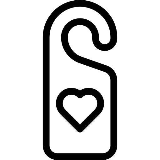 Door Sign svg vector icon