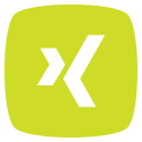 media, social, xing svg vector icon