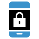 locked, mobile, phone, private svg vector icon