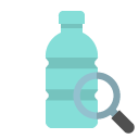 plastic,bottle,zoom icon