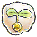 flower, seed icon